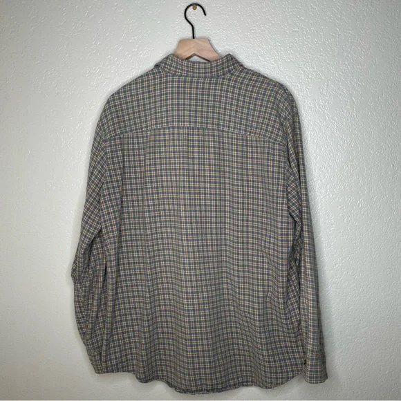 90’s Vintage Flannel Long Sleeve Button Down Top - Picture 7 of 8
